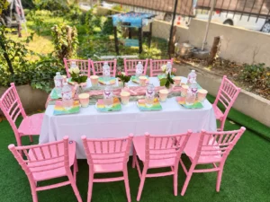 location chaise et table enfant