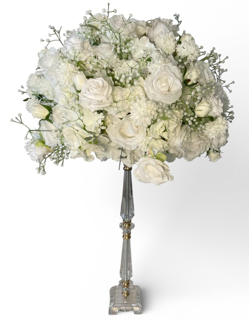 décoration florale mariage table