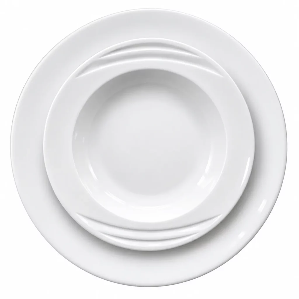 grande et petite assiette mariage, anniversaire